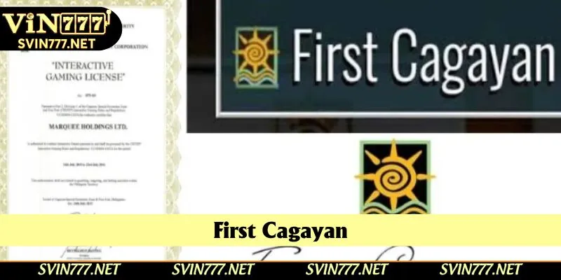 First Cagayan cấp phép cho nhà cái hoạt động hợp pháp