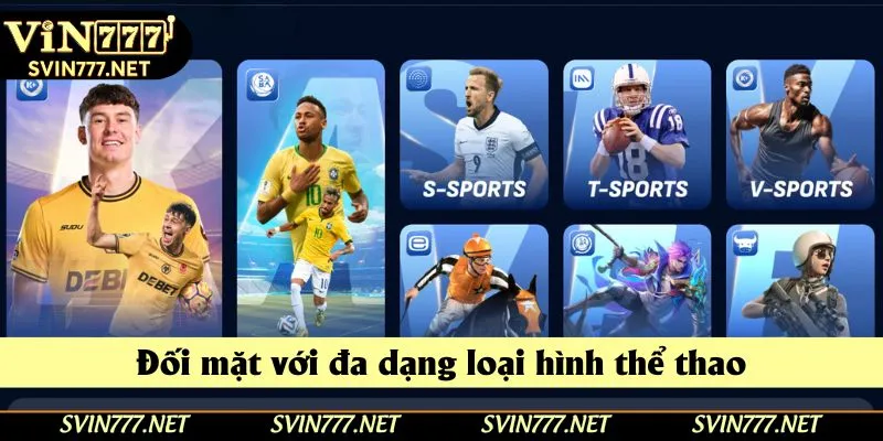 Đối mặt với đa dạng loại hình thể thao