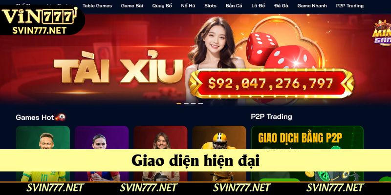 Sân chơi sở hữu giao diện đặc sắc, gây ấn tượng mạnh với người dùng