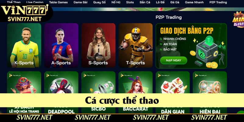 Sân chơi cá độ thể thao nhận được nhiều lượt yêu thích