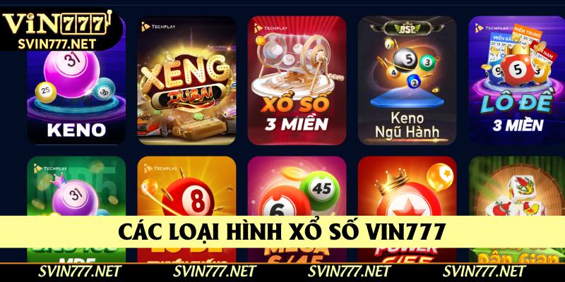 Các loại hình xổ số Các loại hình xổ số
